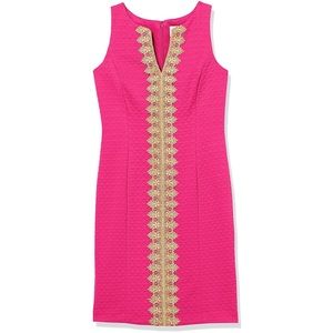 Pappagallo The Brooke Dress in Tropical Pink NWT